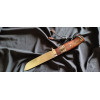 ЗОЛОТИЙ ПТАХ ІІ ніж ручної роботи майстерні VIKTOR KNIVES, купити замовити в Україні, сталь - М398, 63 HRC